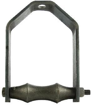 118 ADJUSTABLE ROLLER HANGER #93 2" through 24" Cast Iron Roller, Carbon Steel yoke and hardware. Bare Metal Complies with MSS SP-58 and SP-69 (Type 43).