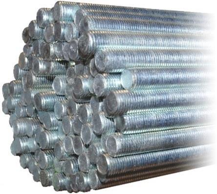 83 #54 All Threaded Rod Finishes Materials Notes Bare Metal, Zinc Plated, Hot Dipped Galvanized *Mild Steel - Grade 2, Stainless Steel 304SS & 316SS * Base material is C1008-C1020, conforming to the