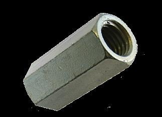87 #62 Rod Coupling #62S Rod Coupling - with Sight Hole Finishes Materials Notes Bare Metal, Zinc Plated, Hot Dipped Galvanized Carbon Steel, Stainless Steel 304SS & 316SS Designed for