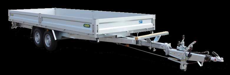 ! ard Our long material trailer type LM is the ideal solution for all those who want to remain flexible in terms of load length.