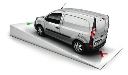 IN SAFE HANDS The Renault Kangoo is equipped with a high level of safety features.