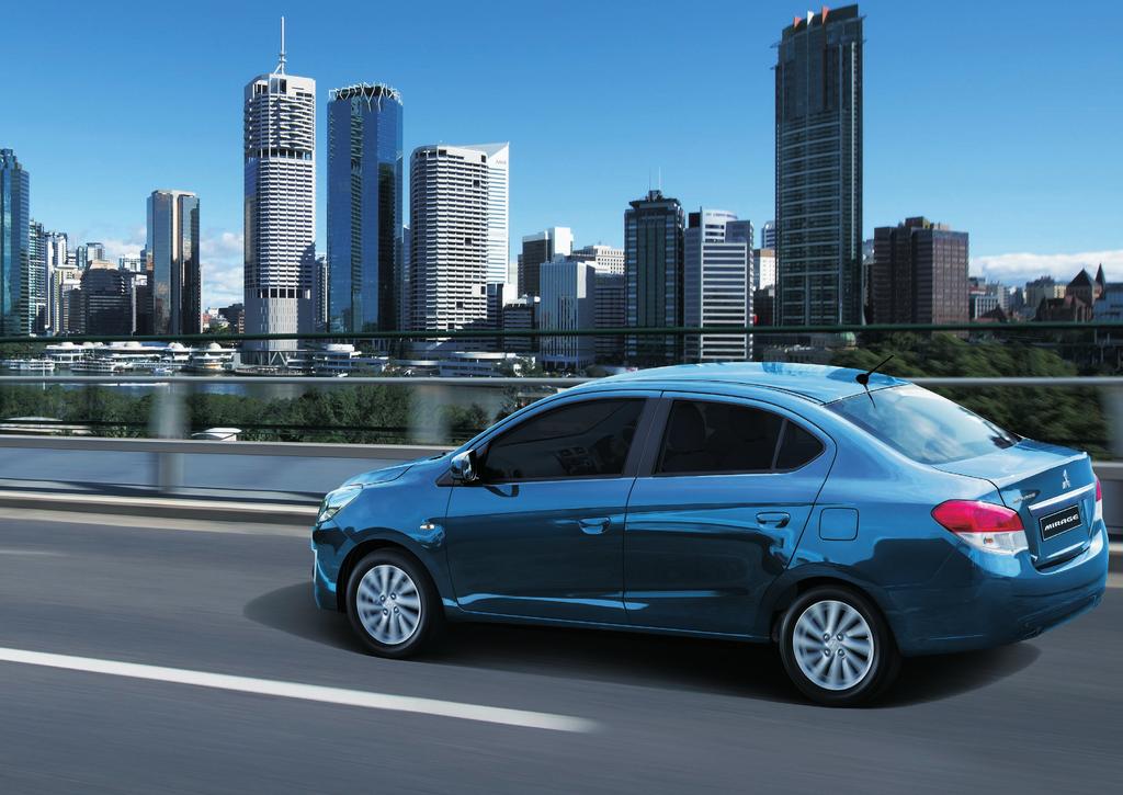 THE COMPACT SEDAN THAT FITS YOUR LIFE. Everything you ve ever wanted in a compact sedan is here in the new Mirage.