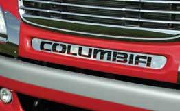 COLUMBIA ABP FL082 cab & hood accent trim Attaches using supplied 3M two-sided tape.