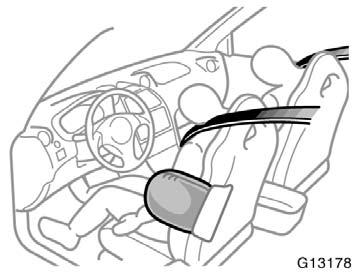SRS side airbags Your vehicle is equipped with a crash sensing and diagnostic module, which will record the use of the seat belt restraint system by the driver when the SRS side airbags are inflated.