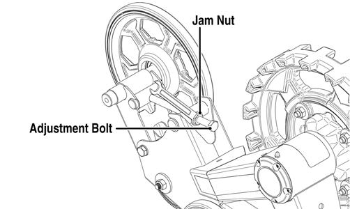 ATV-1167A 3. Loosen the adjustment bolt; then remove the pivot axles. ATV-1142A ATV-1165 4.