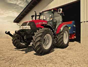 3,82 m The right choice for planting and harvesting. Low doors are no barrier to entry. Turning radius of 3.82 m (Farmall 55 C - 75 C) and 4.33 m (Farmall 85 C - 115 C).