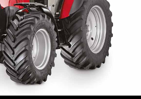 AXLES WITH GREATER CAPACITY New Farmall C tractors are now equipped with heavier-duty front and rear axles - available for HI-LO versions only.