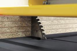 cut-to-size saw Innovations: _Cutting length up