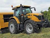 When you let off the brake, the tractor resumes your set speed. With single-foot brake and clutch operation, loader operation is easier and more natural.