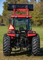 It features a powerful 74HP turbocharged Deutz 4-cylinder engine, and a 16F/16R power shuttle transmission with creeper interlock.