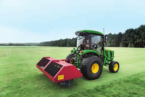 4R Series 17 Shared Features: Large Chassis For the next level in control and comfort, choose a 4R Series tractor.