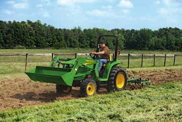 3E Series 5 The 3E Series gives you more power and features than any other standard tractor in its