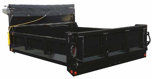 Mason / Contractor Dump Bodies Standard Specifications & Options Body Standard Features: 6" x 8.2 lb. structural channel long sills 3" structural channel cross members 12 o.c. 10 ga.