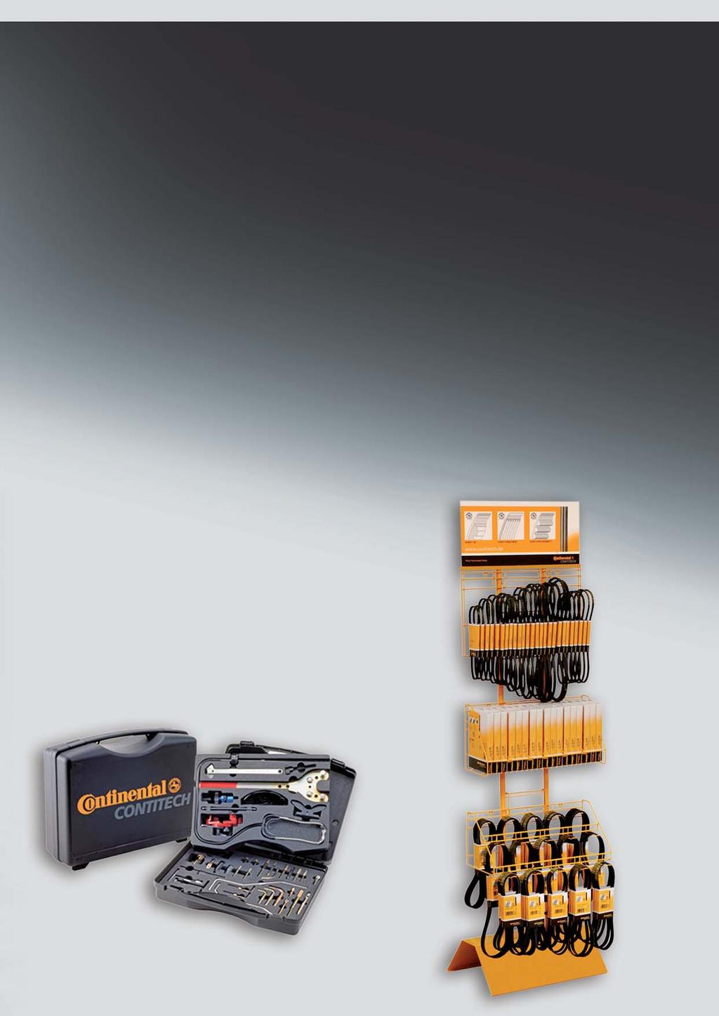 CONTI TOOL BOX Display stands and wall-hung racks The award-winning CONTI TOOL BOX is a special