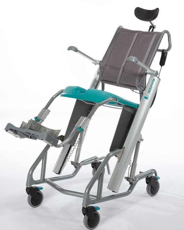 Together with the soft, relaxing relief offered by the seat and back, the chair s functions provide superlative comfort for the patient and a minimum of strain for personnel.