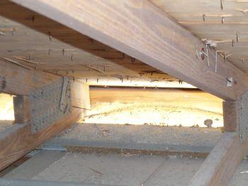 connections with wood frame beams and