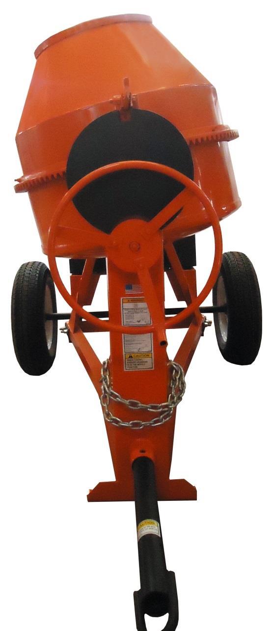 SAFETY CHAIN ATTACHMENT (SEE PICTURE) MUST CROSS UNDER THE DRAW BAR AND BE POSITIONED TO PREVENT THE DRAW BAR FROM DROPPING TO THE GROUND IN THE EVENT OF HITCH FAILURE.