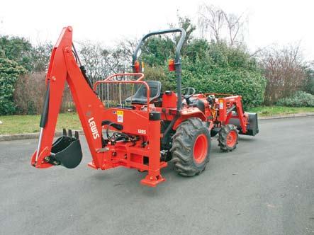 (mm) N/A N/A n Retractable stabiliser legs n Can use tractor hydraulics instead of separate pump and oil tank 120S Model