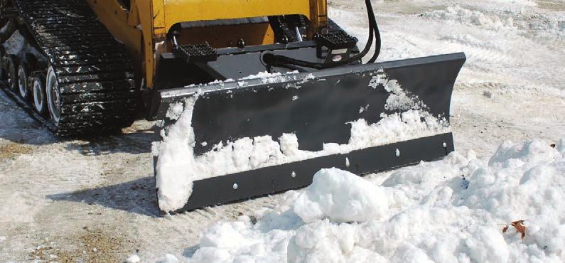 Attachments offers a variety of snow removal