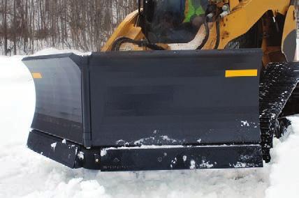 V-Blade Snow Plows SNOW REMOVAL 120 Series A multi-function blade for removal of snow from walks,