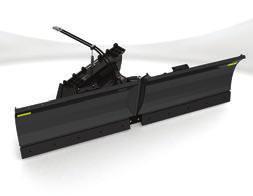 V-Blade Snow Plows A multi-function blade for removal of snow from walks,