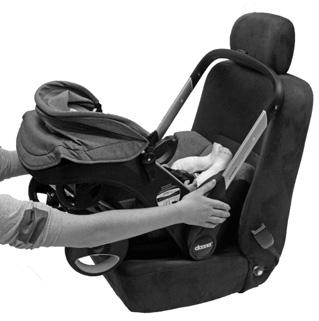 Simple Parenting recommends securing your seat with a Lap Shoulder Belt European Installation