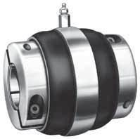 The housings for the take-ups, hanger bearings, D, S-1 and B-1 units are of solid one piece construction.
