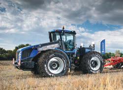 rim Harness the full power of the tractor at low pressure Return on investment Up to15% fuel saving when working in the fi eld (1) Yields +4%/year (2) - 0.