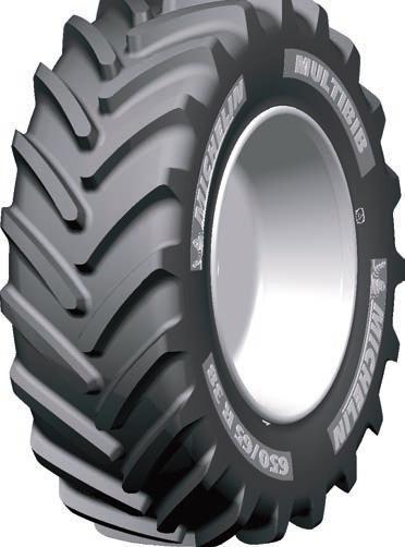 to save time and fuel Flexible casing provides soil protection Capable of speeds of up to 65km/h* Comfort Excellent road handling Increased ride comfort for