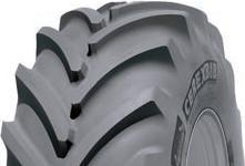 HARVESTERS Characteristics of MICHELIN Ultraflex tyres for harvesting machinery MICHELIN CEREXBIB Ø Description CAI Tyre characteristics Rim Tube (2) 75% Tread Pressure (bar) and (psi) - Load per