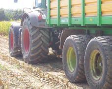 compaction compared ROAD HANDLING with tyres inflated to 4 bar (2) observed by our customers (1) (1) Customer