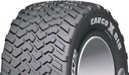 TRAILERS Characteristics of tyres for trailers and towed machinery MICHELIN CARGOXBIB 113 Ø Description CAI Tyre characteristics Rim Tube (2) 75% Tread Pressure (bar) and (psi) - Load per tyre in kg