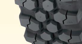diamond tread pattern mainly consists of independent, bevelled