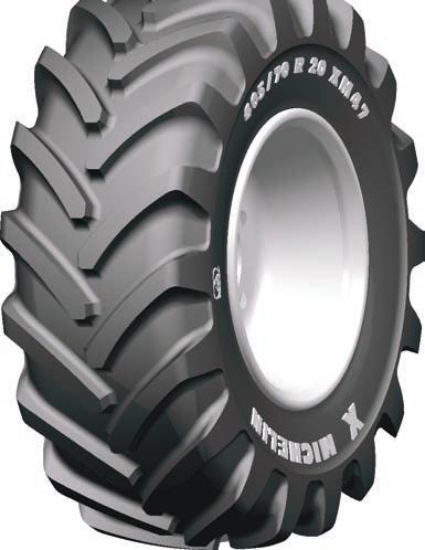 chunking Better handling at high speed Reinforced structure Excellent casing endurance MICHELIN XM 47, VERY GOOD HANDLING UP TO 90 KM/H* WITH REGULAR WEAR ON ROAD AND