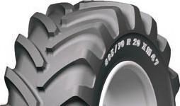COMPACT LINE Characteristic of MICHELIN radial tyres Compact Line MPT MICHELIN XM 47 Ø Description CAI Tyre characteristics Rim Tube (2) 75% Tread Pressure (bar) and (psi) - Load per tyre in kg (3) -