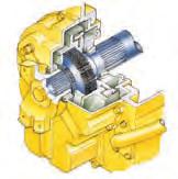 Added reliability is designed into the braking system by the use of two independent hydraulic circuits providing hydraulic backup should one of the circuits fail.