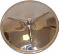 00 B2045 47-69 Outside Mirror, Round, 5-5/8-Inch, Stainless Steel $15.