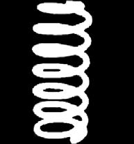 00 S0015 60-72 Rear Coil Spring Set, 5-Inch Drop $135.