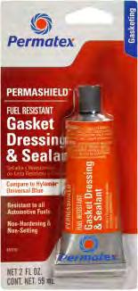 Suitable as either a gasket maker or dressing, PermaShield seals surface