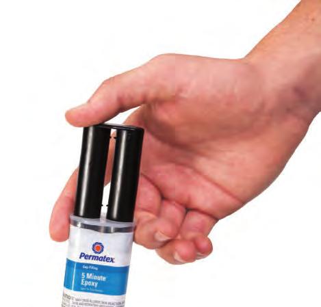 tubes, carded 12 Permatex 30 Minute High Strength General Purpose Epoxy Versatile, easy-to-use, general purpose epoxy adhesive is two-part adhesive and filler system.