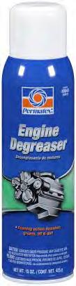 gasoline engine-powered equipment. High pressure spray cuts and removes grease and varnish. VOC compliant in all 50 states. Oxygen sensor-safe. Improves engine performance.