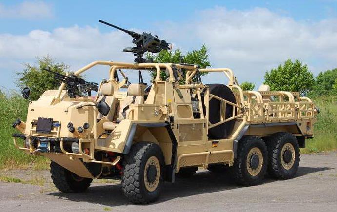 Special Operations Vehicles Supacat High Mobility Transporter (HMT) Extenda (6x6) Thales Bushmaster The