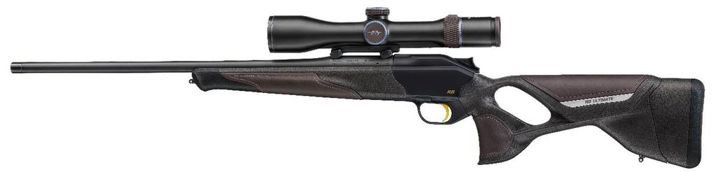 R8 Ultimate and R8 Ultimate Silence: Simply Better Shooting R8 Ultimate Leather with Blaser riflescope 2.8-20x50 ic R8 Ultimate Silence Leather with Blaser riflescope 2.