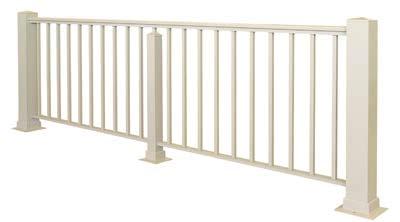 If railing is angled horizontally, the angle must be specified so the proper