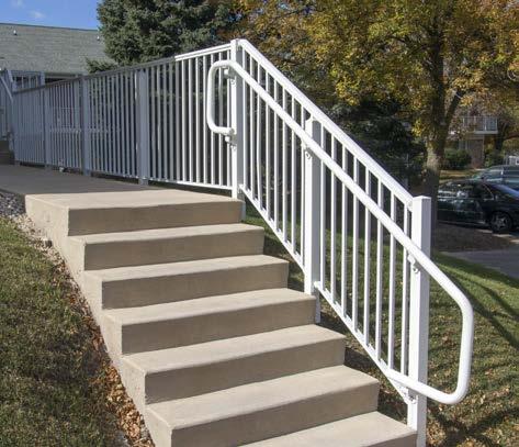 Handrail Series Railing is not only easy to assemble and