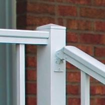 Superior Series Railing features well-crafted lines and an
