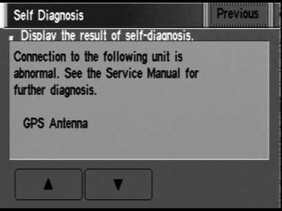 Self-diagnosis will be performed. SEL585X 5. Diagnosis results will be displayed.