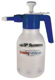 Each applicator comes complete with various spray nozzles designed for