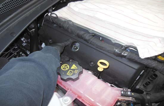 Ensure that the coil pack securing bolts are tightened to 106 in-lbs.