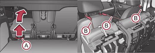 67 and move the seat into the desired position A3. Please refer to the following guidelines page 139, Correct seated position for the occupants on the rear seats. Fig.